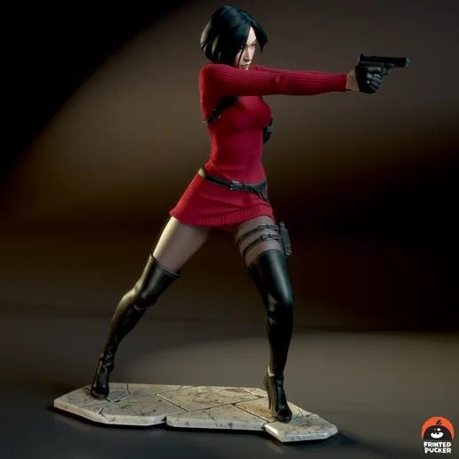 Frinted Pucker - Ada Wong STL 3D PRINTING